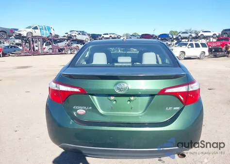 2014 Toyota Corolla Le Eco Plus из США, поврежденный, VIN 2T1BPRHE7EC127690